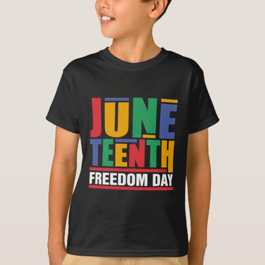 Junittiende dag van de vrijheid t-shirt (Voorkant)