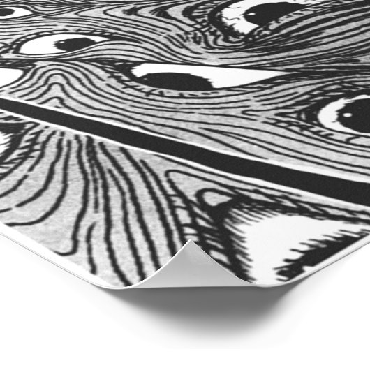 Junji Ito Eyes Poster (Hoek)