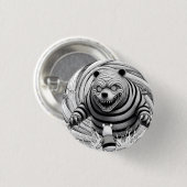 Junji Ito Winnie de Pooh 1 Ronde Button 3,2 Cm (Voorkant /achterkant)