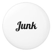 Junk Drawer Keramische Knop (Voorkant)