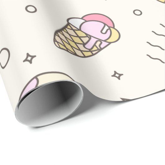 Junk Food Cadeaupapier (Rol Hoek)