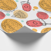 Junk Food Cadeaupapier (Hoek)