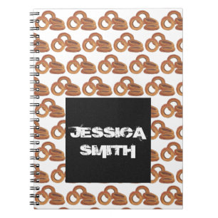 Junk Food Foodie Personalized Fried Onion Rings Notitieboek
