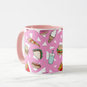 Junk Food Mok (Voorkant links)