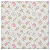 Junk Food Pattern Stof (Swatch)