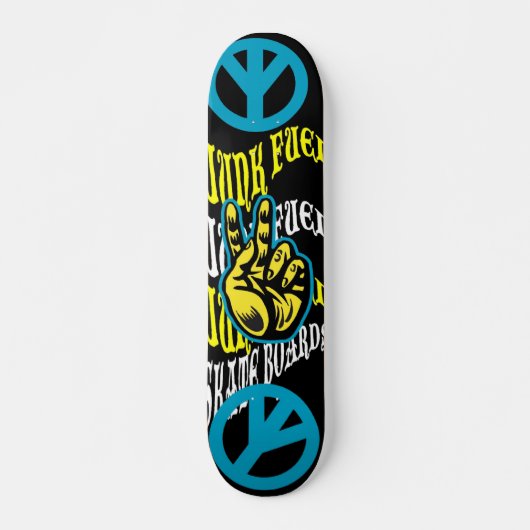 JUNK FUEL PEACE PERSOONLIJK SKATEBOARD (Voorkant)