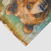 Junk Journal-Beer Tissuepapier (Detail)