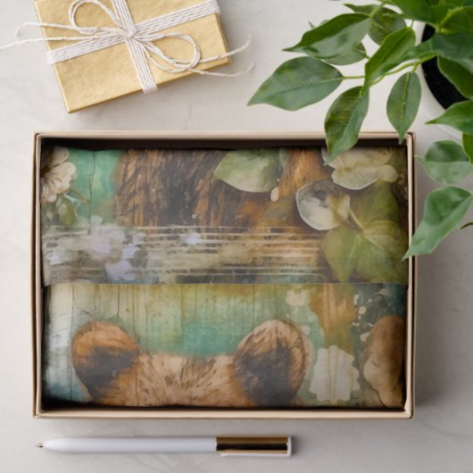 Junk Journal-Beer Tissuepapier (Geschenk)