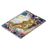 Junk Journal Butterfly-scraps Notitieboek (Linkerzijde)