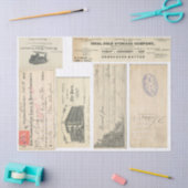 Junk Journal Ephemeral Elements Decoupage Paper Tissuepapier (Craft)