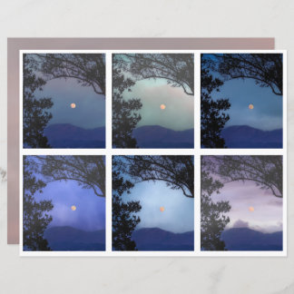 Junk Journal Faerie Skies Moon Trees Fantasy 13-18