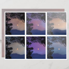 Junk Journal Faerie Skies Moon Trees Fantasy 7-12