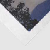 Junk Journal Faerie Skies Moon Trees Fantasy 7-12 Tissuepapier (Detail)