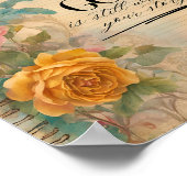 Junk Journal God schrijft nog steeds jouw verhaal Poster (Hoek)