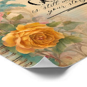 Junk Journal God schrijft nog steeds jouw verhaal Poster (Hoek)