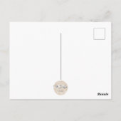 "Junk Journal Junkie" Business Postcard Briefkaart (Achterkant)