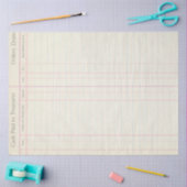 Junk Journal Ledger Background Decoupage Paper Tissuepapier (Craft)