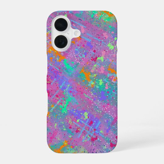 Junk Journal Love iPhone 16 Hoesje (Achterkant)