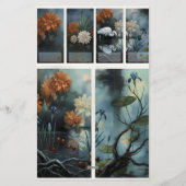 Junk Journal Nature Collection Briefpapier (Achterkant)