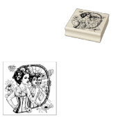 Junk Journal Poppy Collection Rubberstempel (Gestempeld)
