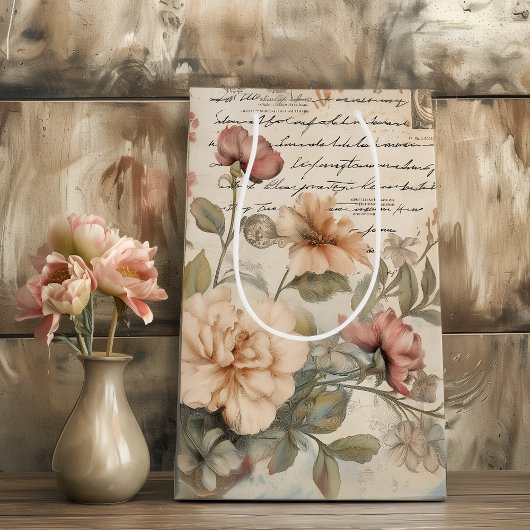 Junk Journal  Rozen Medium Cadeauzakje