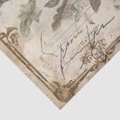 Junk Journal  Rozen Tissuepapier (Detail)