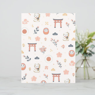 【Junk Journal】Scrapbook Paper Japanese Scenery＃3