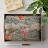 Junk Journal Vogels en Eieren Tissuepapier (Geschenk)