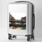 Junk Removal company vehicle advertentie business Sticker (Koffer)