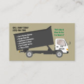 Junk Removal Company Visitekaartje (Voorkant)
