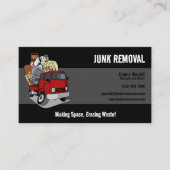 Junk Removal Company Visitekaartje (Voorkant)