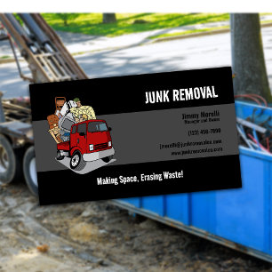 Junk Removal Company Visitekaartje