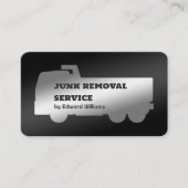 Junk Removal Dump Truck Visitekaartje (Voorkant)