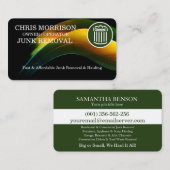 Junk Removal & Hauling Visitekaartje (Voorkant / Achterkant)