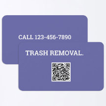 Junk Removal Trash Recycling QR-code