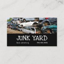 Junk Yard Auto Wrecking Recycling Metal Bu