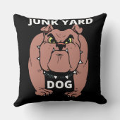 Junk Yard Dog Kussen (Achterkant)