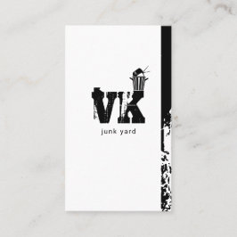 Junk Yard, schroot, recycling Visitekaartje