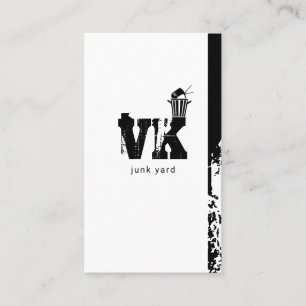 Junk Yard, schroot, recycling Visitekaartje