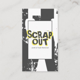Junk Yard, schroot, recycling Visitekaartje