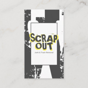 Junk Yard, schroot, recycling Visitekaartje
