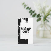 Junk Yard, schroot, recycling Visitekaartje (Staand voorkant)