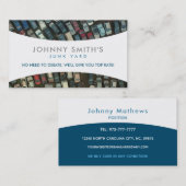 Junk Yard Slogans Visitekaartje (Voorkant / Achterkant)