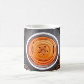 Junk Yard  Wheel, oranje zwart-wit Koffiemok (Center)