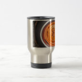 Junk Yard  Wheel, oranje zwart-wit Reisbeker (Center)