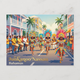 Junkanoo Nassau Bahama's Briefkaart