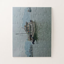 Junkboot in Ha Long-baai, Vietnam Legpuzzel