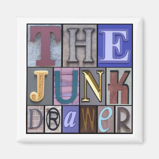 junkdrawerlogo, JDLogo Magneet