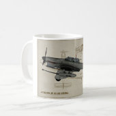 Junkers-Ju88-Stuka Koffiemok (Voorkant links)