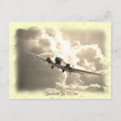 Junkers Ju 52/3 m Briefkaart (Voorkant)